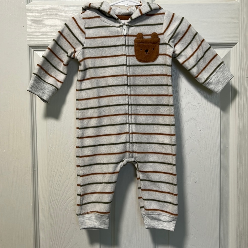 Just one you by  Carter’s | Bear Fleece Romper with Pocket